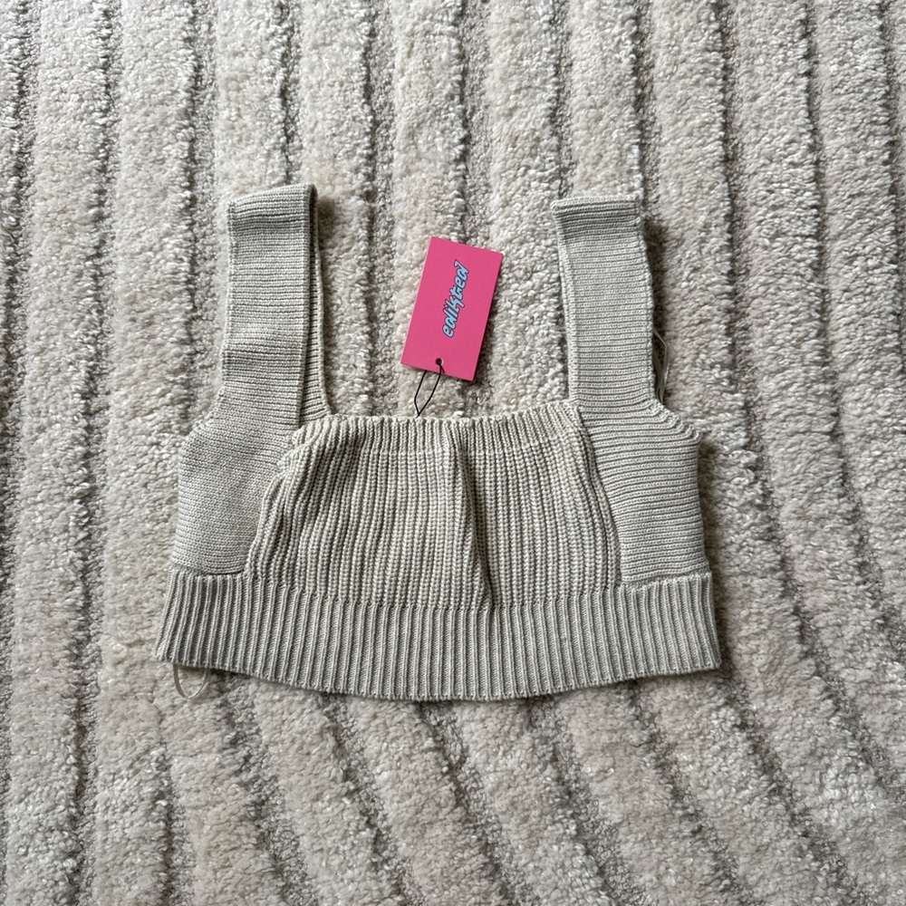 Edikted Knit Crop Top